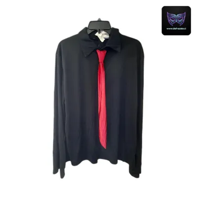 Disfraz Polera Corbata (Talla M)